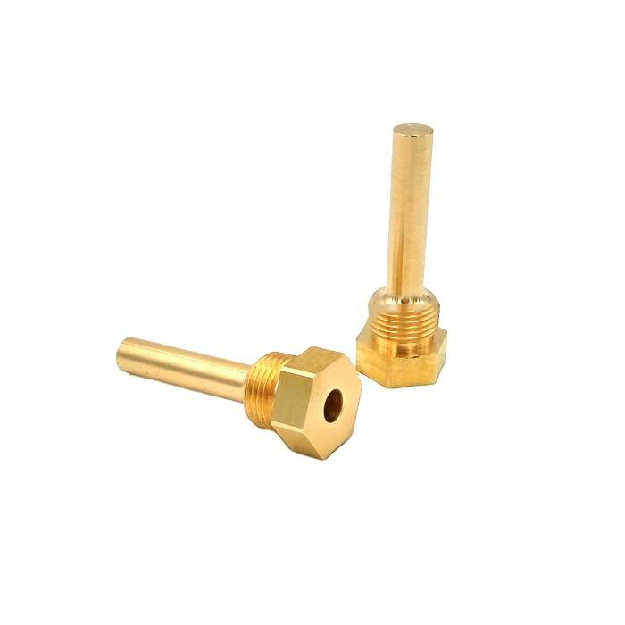 Brass Machined Sensor Housing