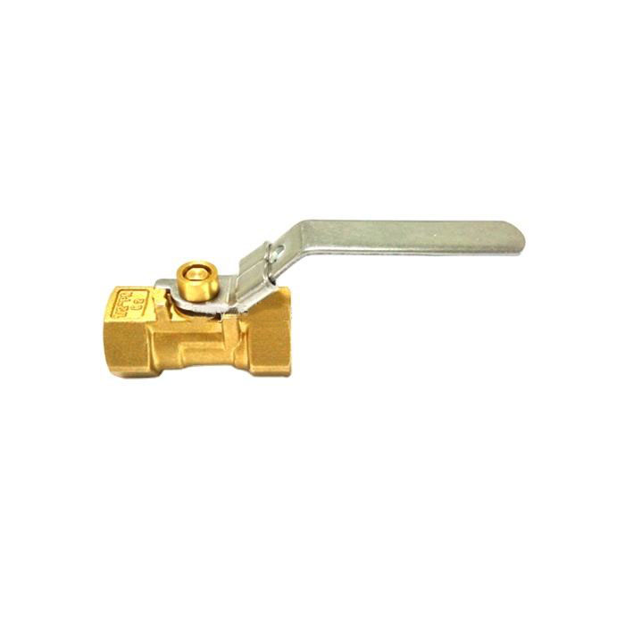 Locking Thread Brass Gas Ball Valve